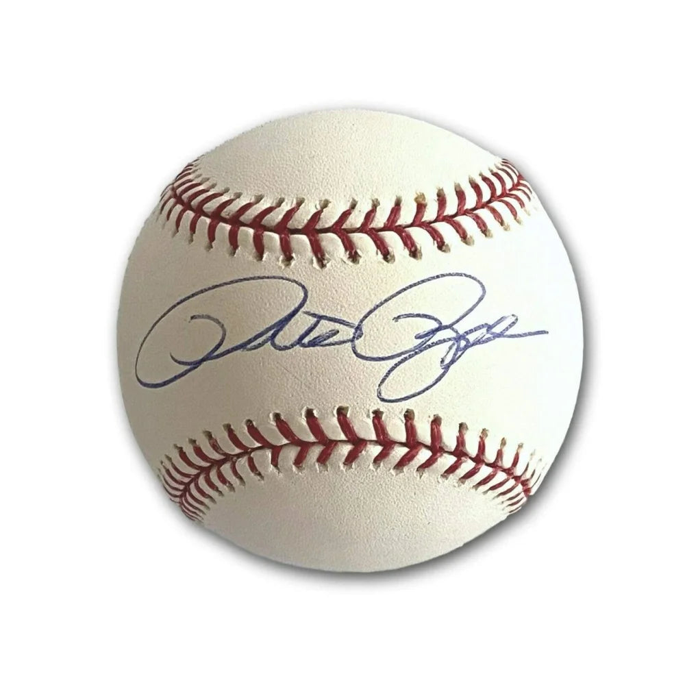 Pete Rose Hand Signed MLB Baseball Autograph JSA COA Reds OMLB