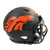 Peyton Manning Signed Black Eclipse Alternate Denver Broncos Mini Helmet COA Autograph