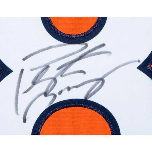 Peyton Manning Signed Orange Broncos Nike Jersey COA Fanatics Denver Autograph