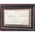 President Theodore Roosevelt Signed Envelope Framed Collage JSA Teddy Autograph Photo Cut