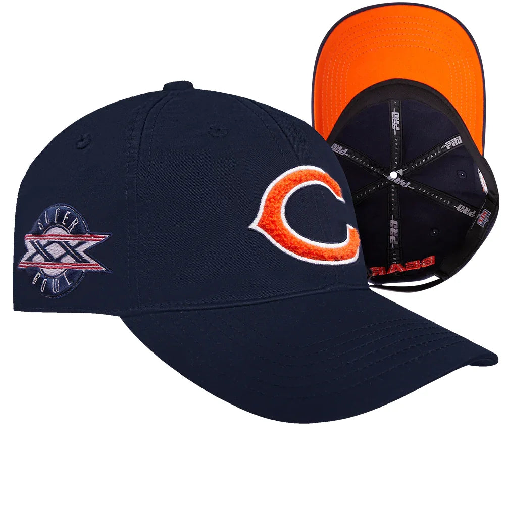 Pro Standard Chicago Bears Mashup Super Bowl 20 Men’s Strapback Hat NFL XX