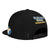 Pro Standard Golden State Warriors Unisex Fast Lane Wool Snapback Hat - Black