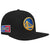 Pro Standard Golden State Warriors Unisex Fast Lane Wool Snapback Hat - Black