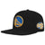 Pro Standard Golden State Warriors Unisex Fast Lane Wool Snapback Hat - Black