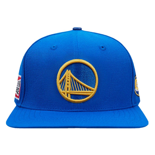 Pro Standard Golden State Warriors Unisex Fast Lane Wool Snapback Hat - Royal