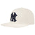 Pro Standard New York Yankees Unisex Triple Tonal Snapback Hat MLB - Eggshell