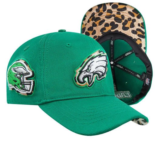 Pro Standard Philadelphia Eagles Animal Print Cheetah Women’s Snapback Hat NFL