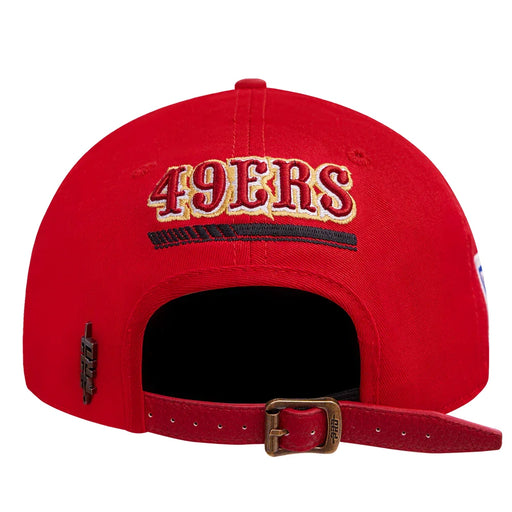 Pro Standard San Francisco 49ers Fast Lane Men’s Wool Strapback Hat NFL