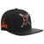 Pro Standard San Francisco Giants Unisex Wool Leather Mashup Snapback Hat MLB - Black