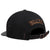 Pro Standard San Francisco Giants Unisex Wool Leather Mashup Snapback Hat MLB - Black