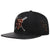 Pro Standard San Francisco Giants Unisex Wool Leather Mashup Snapback Hat MLB - Black