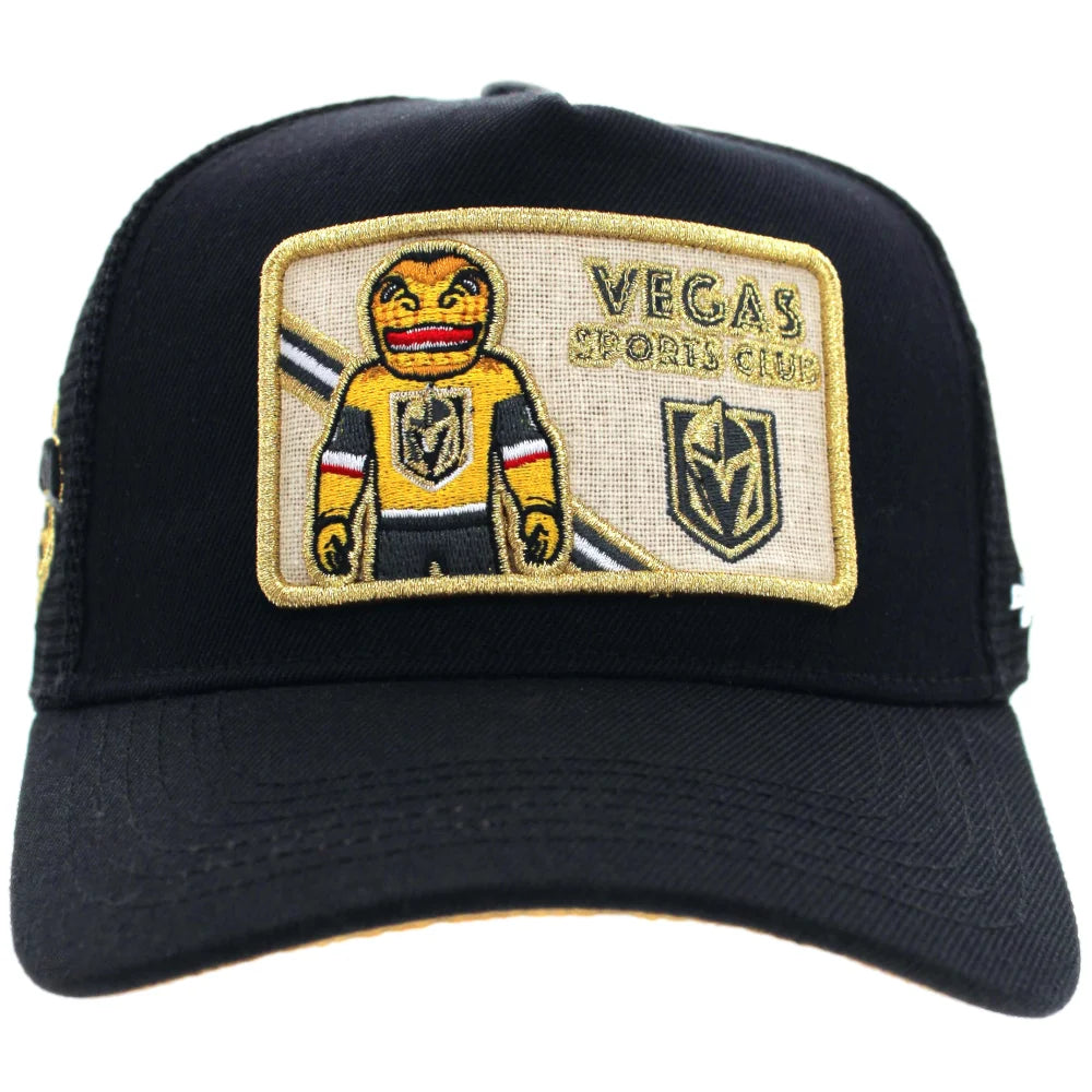 Pro Standard Vegas Golden Knights Unisex Chance Mascot Trucker Hat Sports Club