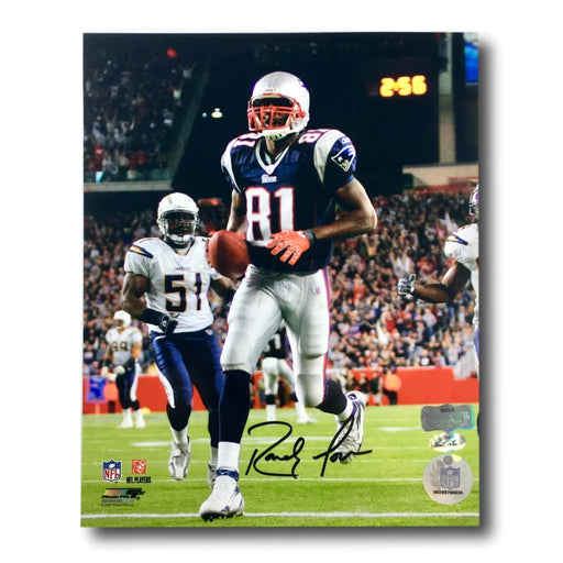 Randy Moss Signed 8X10 Patriots Photo New England COA Player Holo Autograph