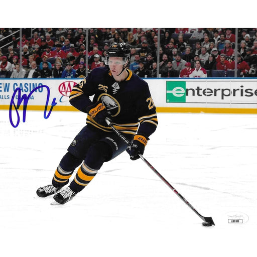 Rasmus Dahlin Autographed Buffalo Sabres 8x10 Photo JSA COA NHL Signed Puck