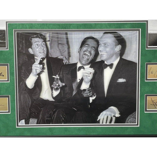 Rat Pack Oceans 11 Billiards Pool Ball 3D Collage Un Signed Photo Framed Vegas