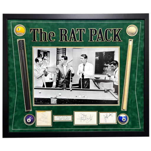 Rat Pack Signed Ocean’s 11 Framed Frank Sinatra Dean Martin Sammy Davis JSA Autogaphed Joey Bishop Peter Lawford