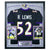 Ray Lewis Autographed Baltimore Ravens Black Jersey Framed BAS Signed Memorabilia