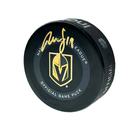 Reilly Smith Autographed Vegas Golden Knights Official Game Puck Signed IGM COA