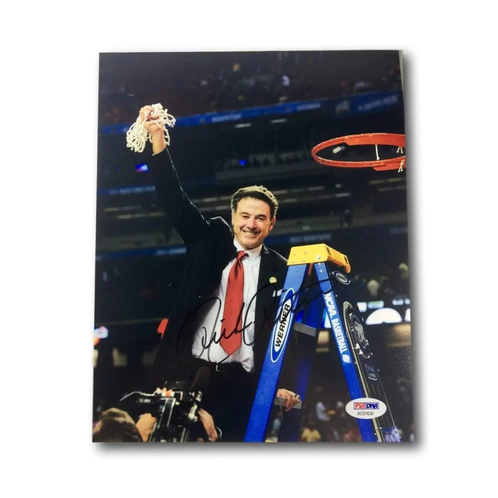 Rick Pitino Signed 8X10 COAch Louisville Cardinals COA PSA DNA Auto Photo