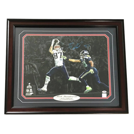 Rob Gronkowski Signed & Framed 16X20 PSA COA Autograph PSA/DNA Patriots