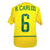 Roberto Carlos Autographed Brazil Soccer Jersey BAS COA Signed Brasil