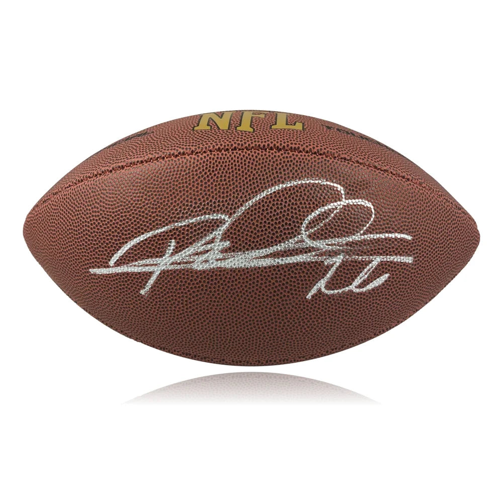 Rod Woodson Signed Full Size Football JSA COA Pittsburgh Steelers Autograph