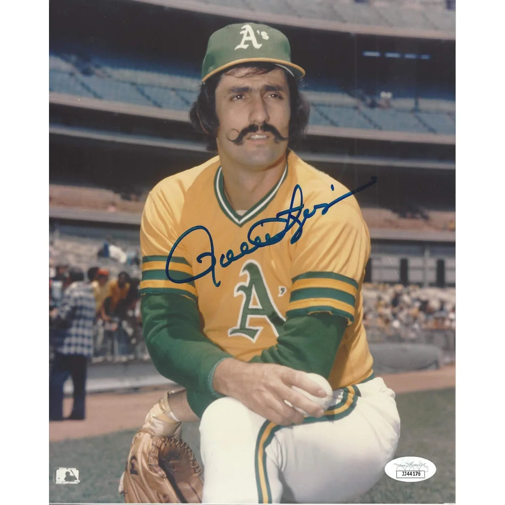 Rollie Fingers Hand Signed 8 x 10 Photo JSA COA Oakland Athletics #2