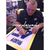 Rudy Ruettiger Signed 3D Jersey Photo Autograph COA 16X20 Inscribed Notre Dame