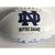 Rudy Ruettiger Signed Notre Dame Logo Football JSA COA Autograph