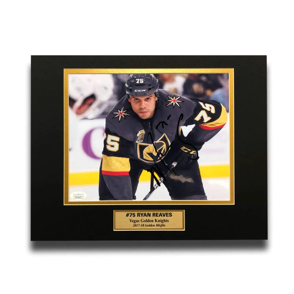 Ryan Reaves Signed 8X10 Photo Collage JSA COA Autograph Vegas Golden Knights VGK