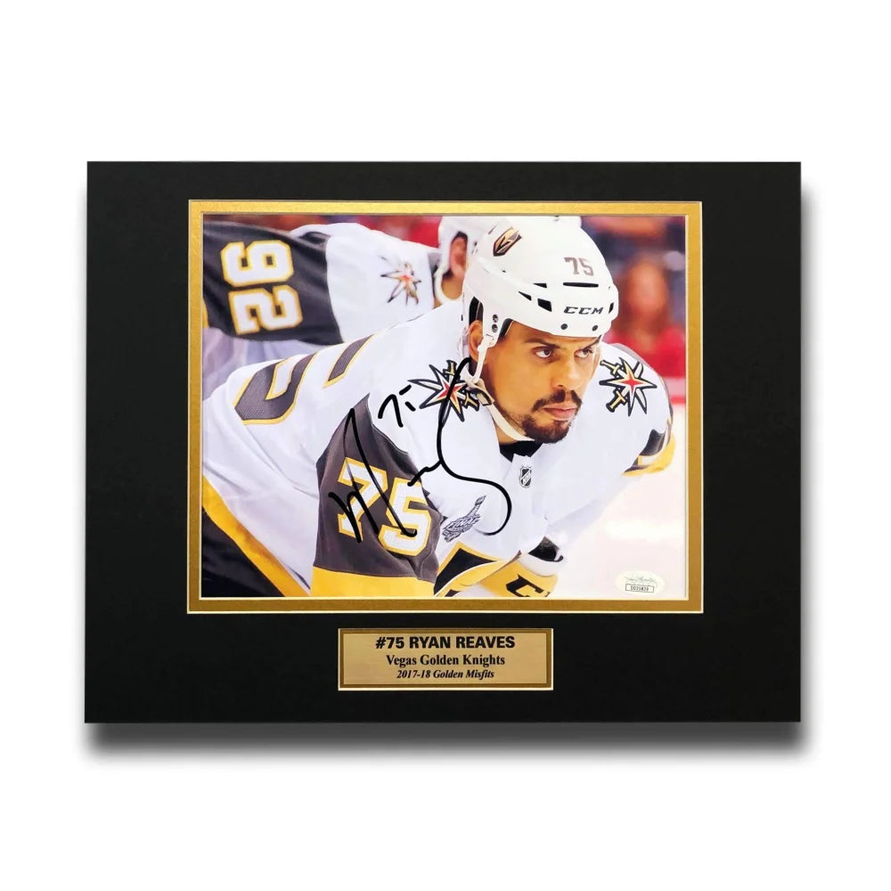 Ryan Reaves Signed 8X10 Photo Collage JSA COA Autograph Vegas Golden Knights VGK 2