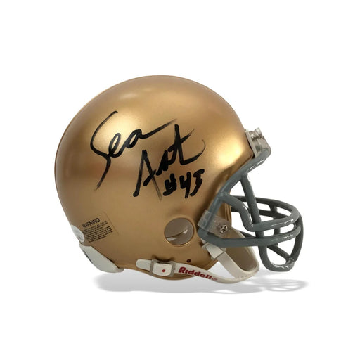 Sean Astin Signed Notre Dame ’Rudy’ Mini Helmet JSA COA Autograph Football Irish