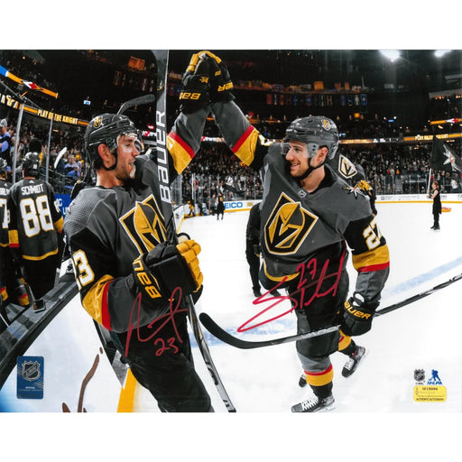 Shea Theodore / Alec Martinez Autographed Vegas Golden Knights 11x14 Photo COA