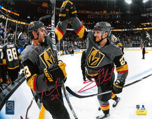 Shea Theodore / Alec Martinez Autographed Vegas Golden Knights 11x14 Photo COA