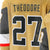 Shea Theodore Signed Vegas Golden Knights Gold Jersey Inscribed Champs IGM COA Autographed