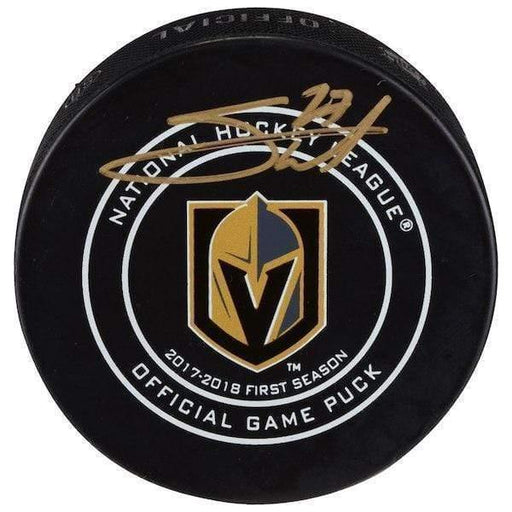 Shea Theodore Signed Vegas Golden Knights Puck W/ Case COA VGK Autograph