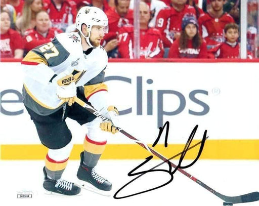 Shea Theodore Vegas Golden Knights Signed 8x10 Photo Inscribed JSA COA VGK