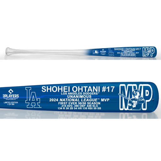 Shohei Ohtani 2024 NL MVP Dodgers Facsimile Signed Extremum Baseball Bat #D/500