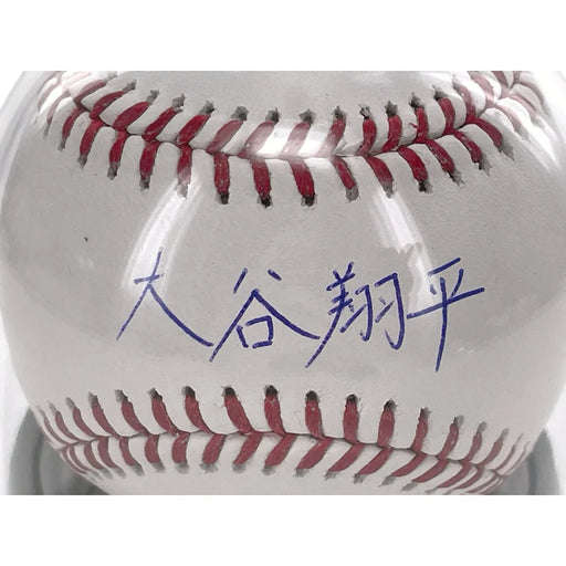 Shohei Ohtani Kanji Autographed Baseball BAS 10 MLB COA Los Angeles Angels Signed