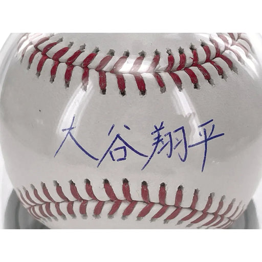 Shohei Ohtani Kanji Autographed Baseball BAS 10 MLB COA Los Angeles Angels