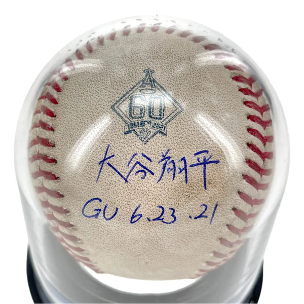 Shohei Ohtani Kanji Autographed Multi Inscribed Baseball BAS 10 MLB COA  Signed - Inscriptagraphs Memorabilia