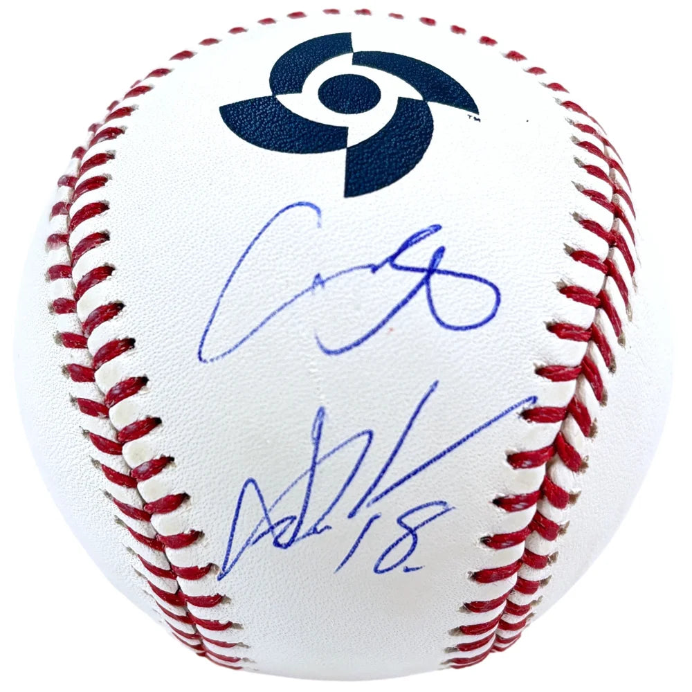 Shohei Ohtani / Yoshinobu Yamamoto Dual Signed WBC Baseball LA Dodgers MLB COA