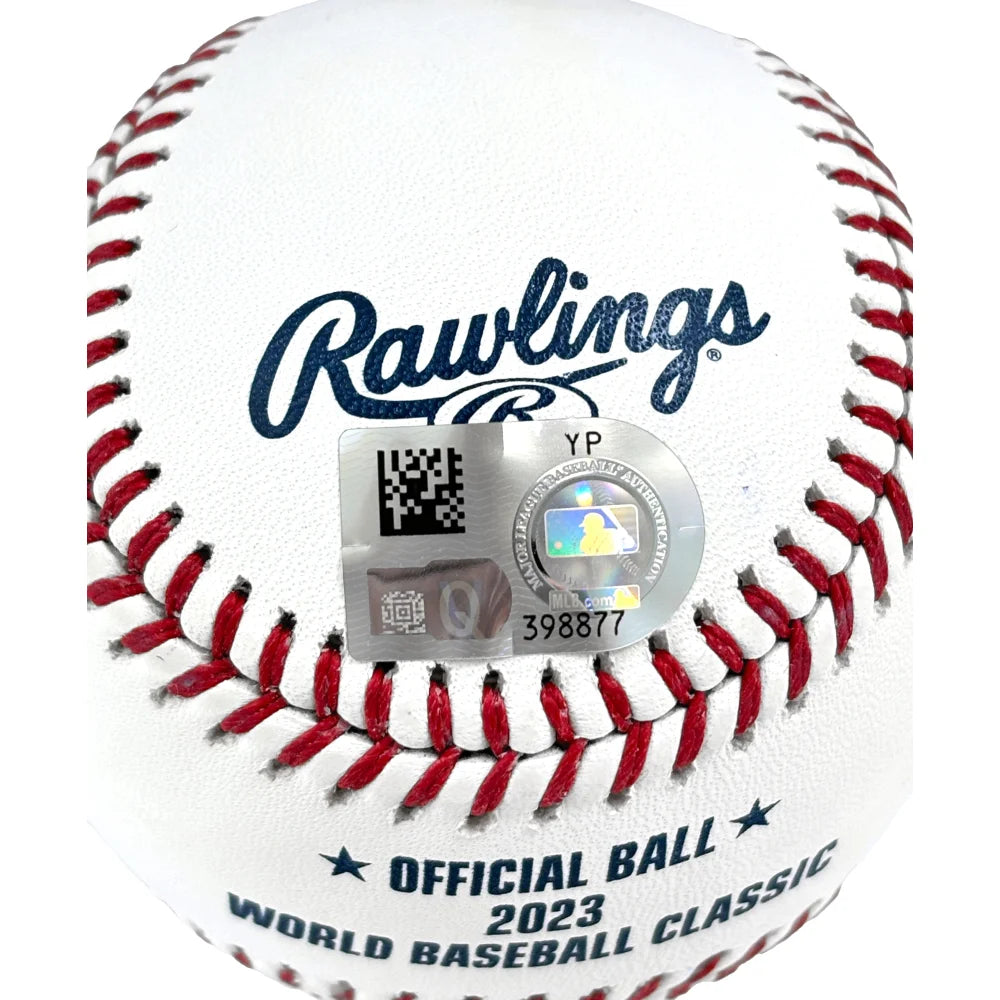 Shohei Ohtani / Yoshinobu Yamamoto Dual Signed Wbc Baseball La