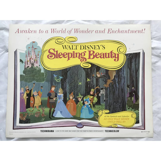 ’Sleeping Beauty’ 1970 Original Movie Poster First Issue 22X28 Disney