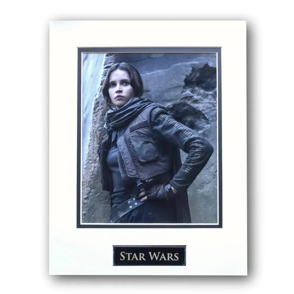 Star Wars Jyn Erso Matted Licensed 8X10 Photo For Frame 11X14 Rogue