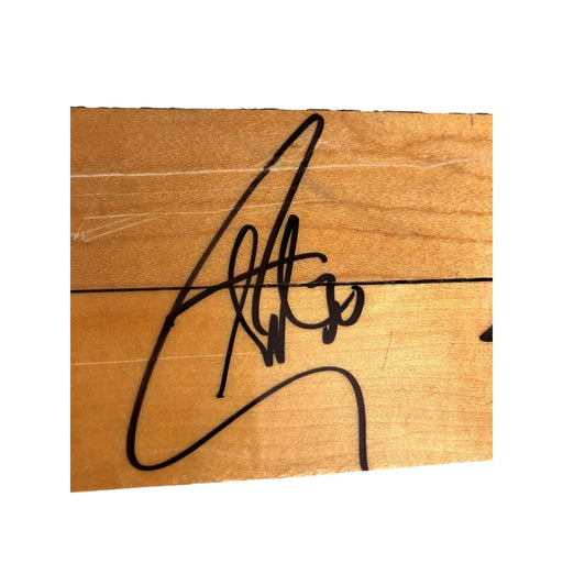 Steph Curry / Klay Thompson Dual Signed Floorboard Inscribed ’Splash Brothers’ BAS COA Golden State Warriors