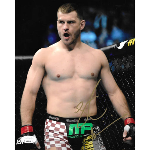 Stipe Miocic Autographed 8x10 Photo JSA COA UFC MMA Heavyweight Signed Champ 2