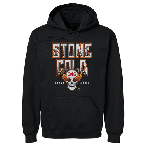 Stone Cold Steve Austin Fire Skull WHT