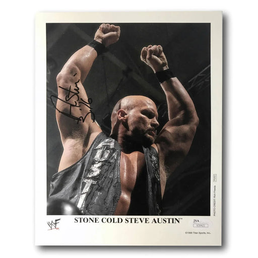 Stone Cold Steve Austin Signed 8X10 Photo COA JSA WWF WWE Autograph