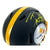 T.J. Watt Autographed Pittsburgh Steelers F/S Black Matte Helmet BAS Signed TJ